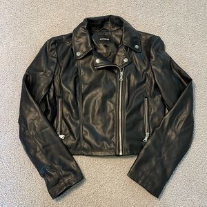 Express Leather Jacket NWOT